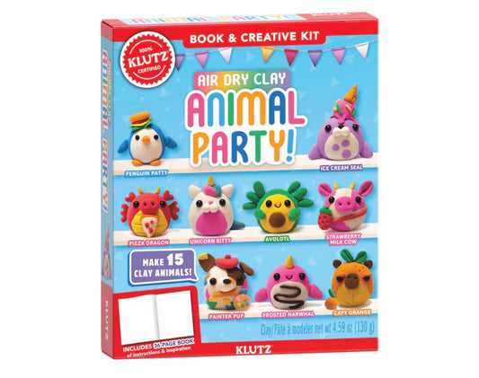 Air Dry Clay Animal Party