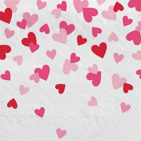 Cross My Heart Cocktail Napkin
