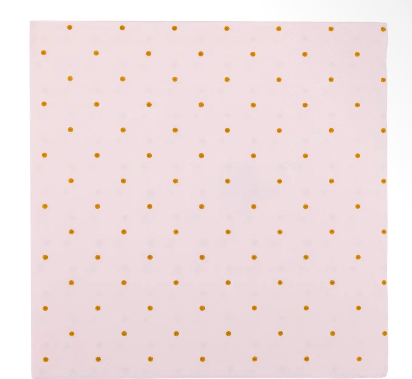 Princess Polka Dot Cocktail Napkin