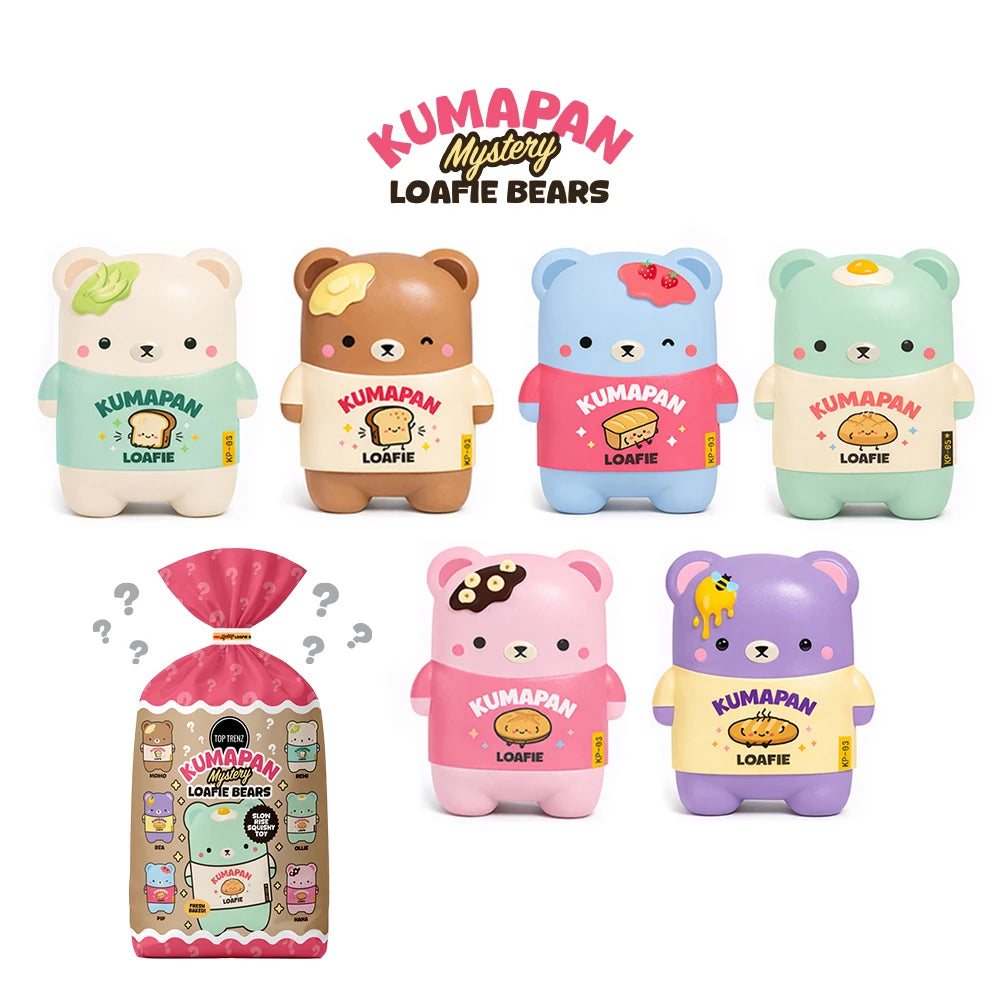 Top Trenz Kumapan Mystery Loafie Bears