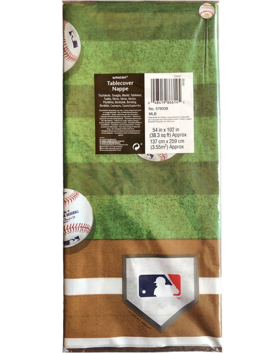 Amscan Baseball Plastic Party Tableware