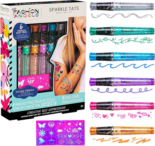 Sparkle tattoos - body art set