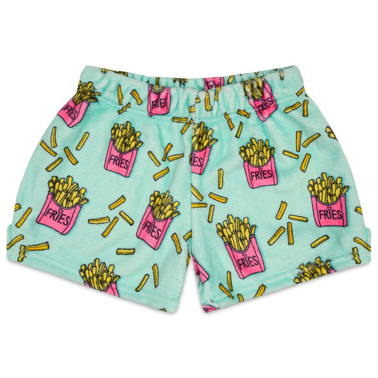 iscream I heart fries plush shorts