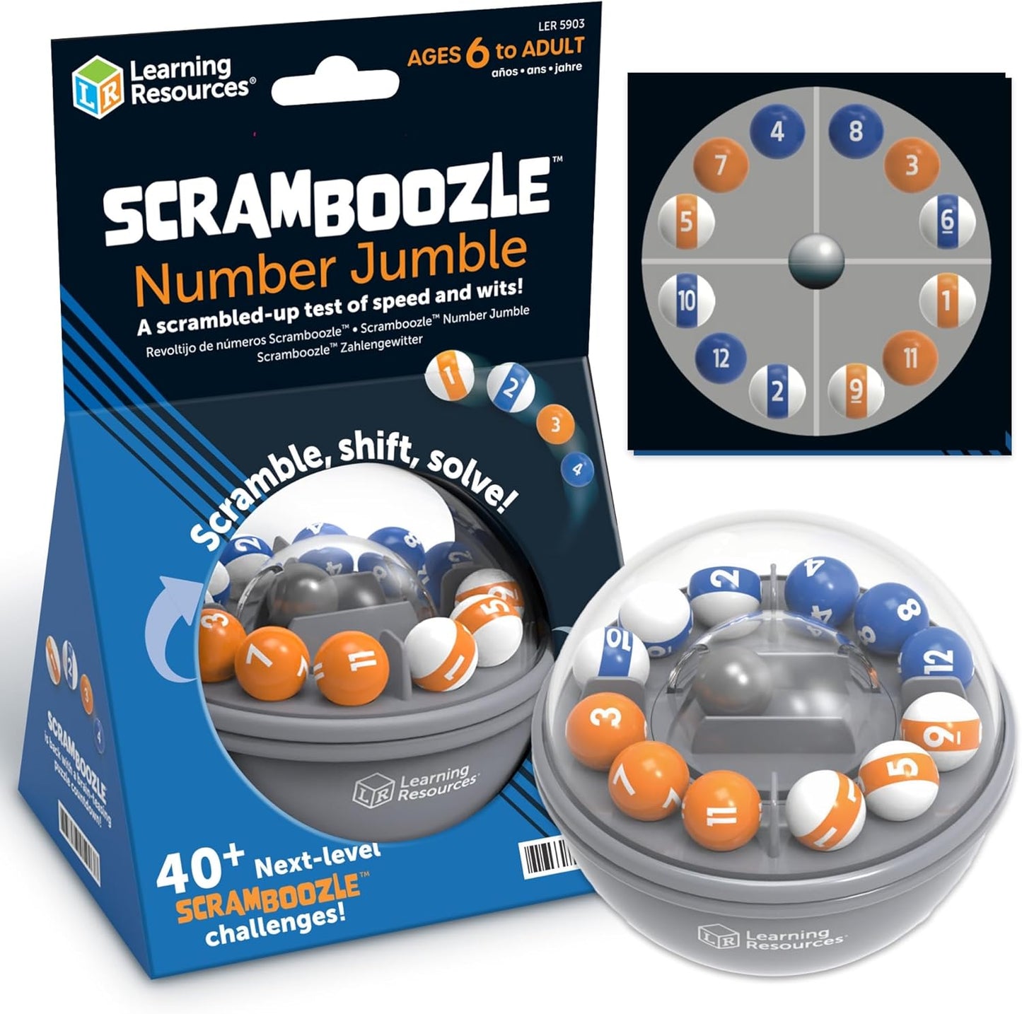Learning Resources Scramboozle Number Jumble