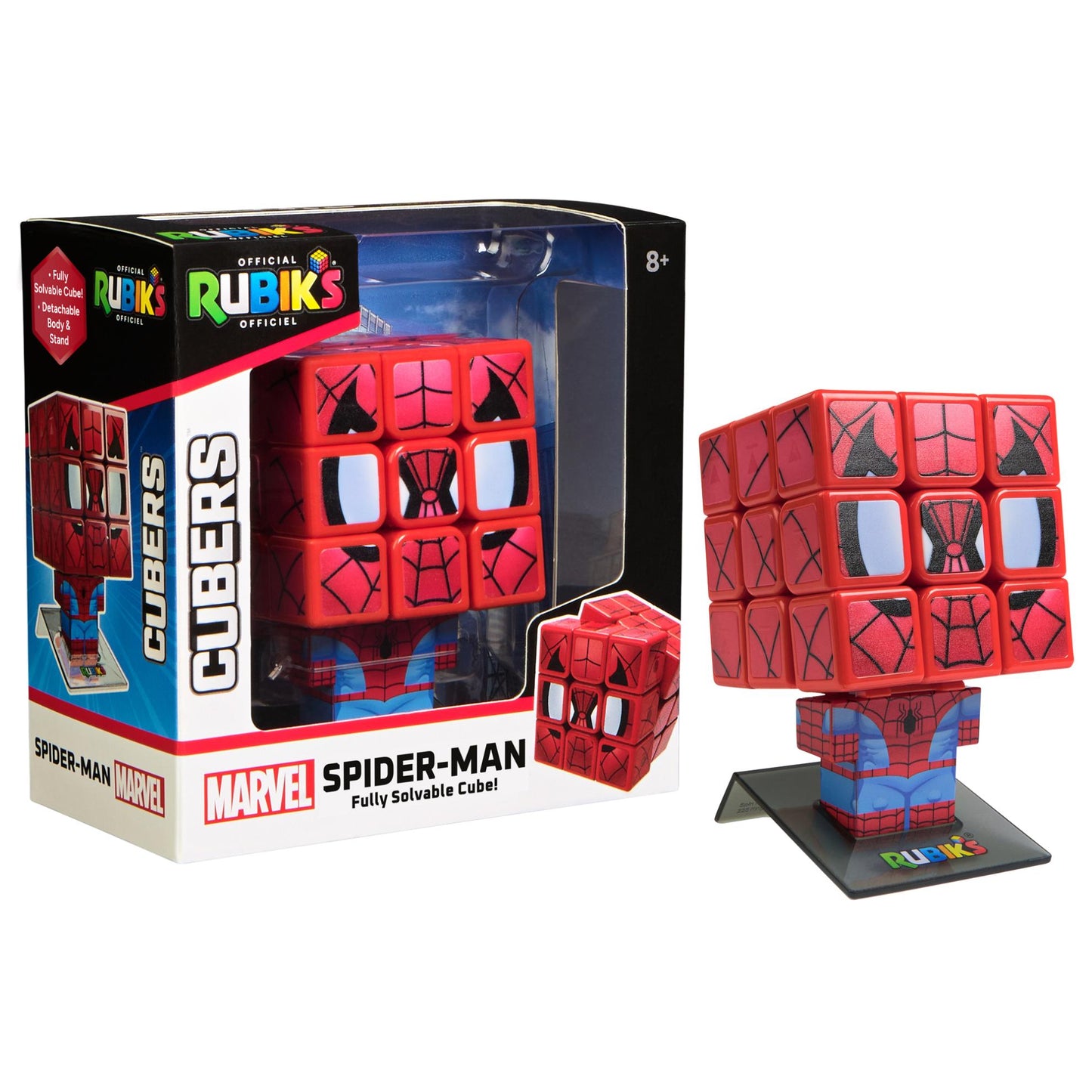 Rubik’s cubes spider man