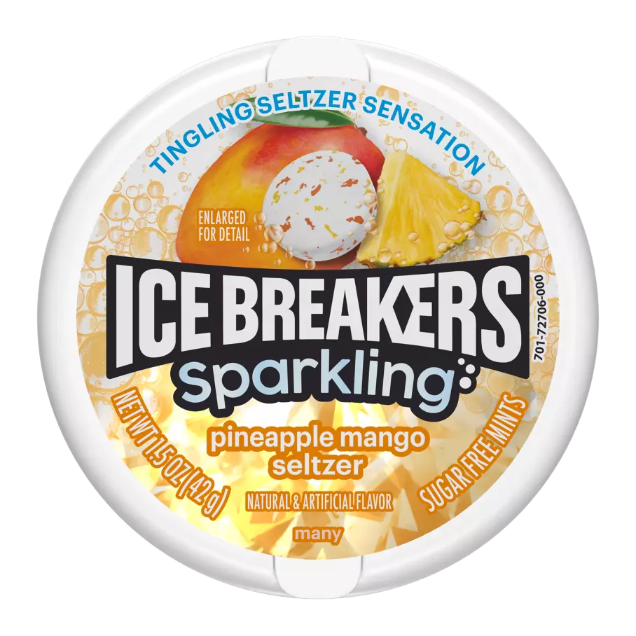 Icebreakers sparkling pineapple mango mints