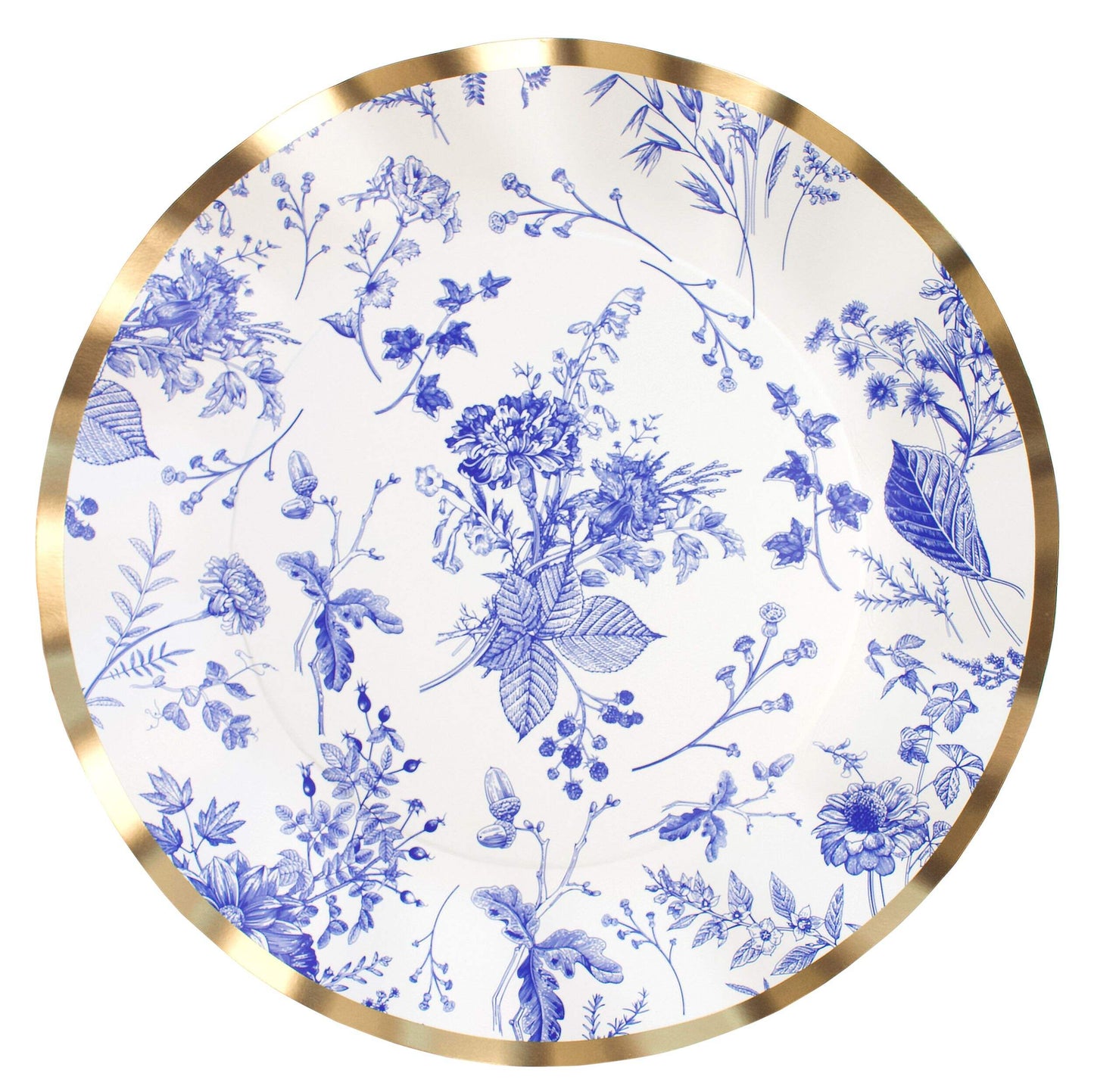 Timeless Wavy Paper Dinner Plate