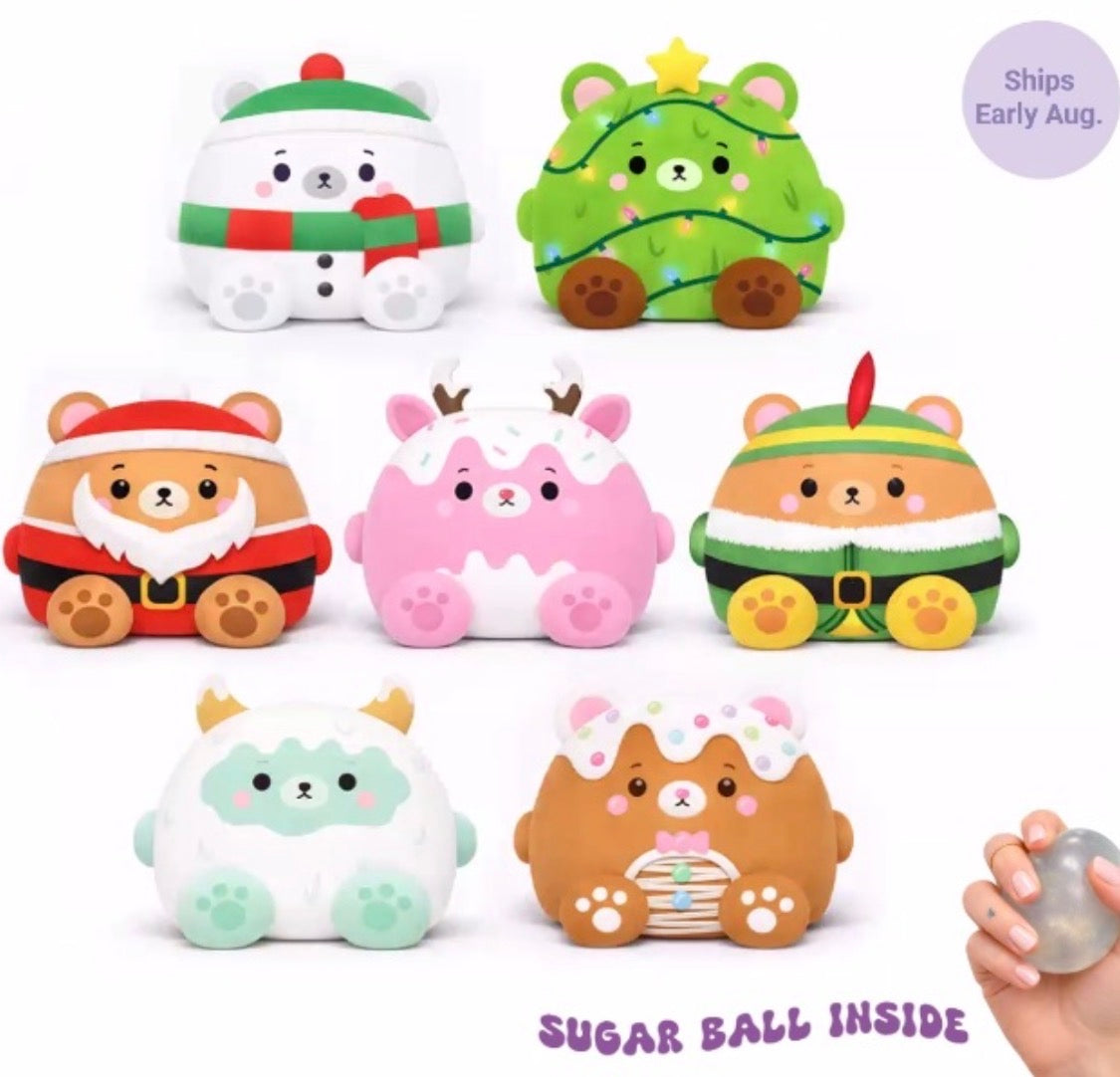 Super Duper Sugar Squisher Plush Christmas
