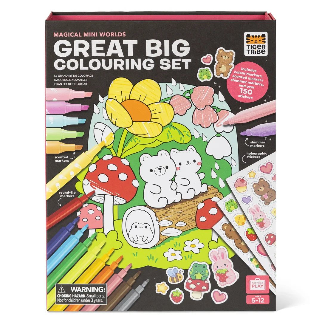 Magical Mini Worlds Great Big Colouring Set