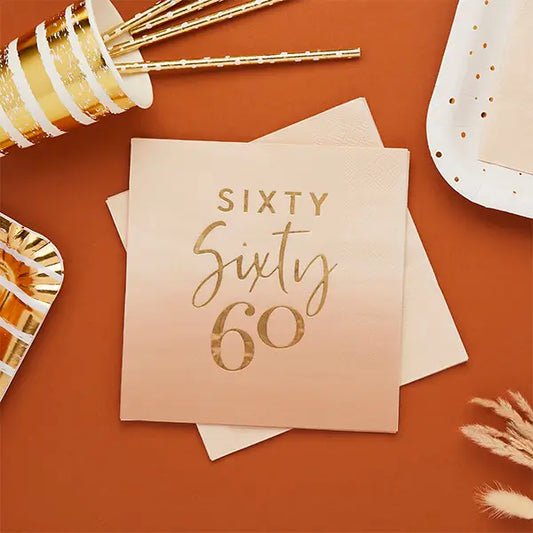 Sixty Paper Napkins