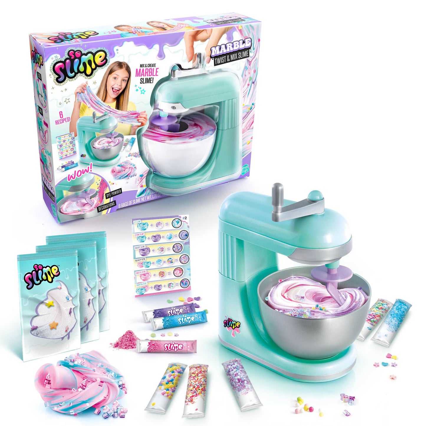 Marble Twist and Slime Mixer Station