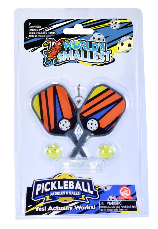 World smallest pickleball