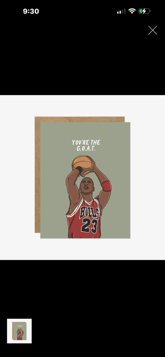 You’re The GOAT
