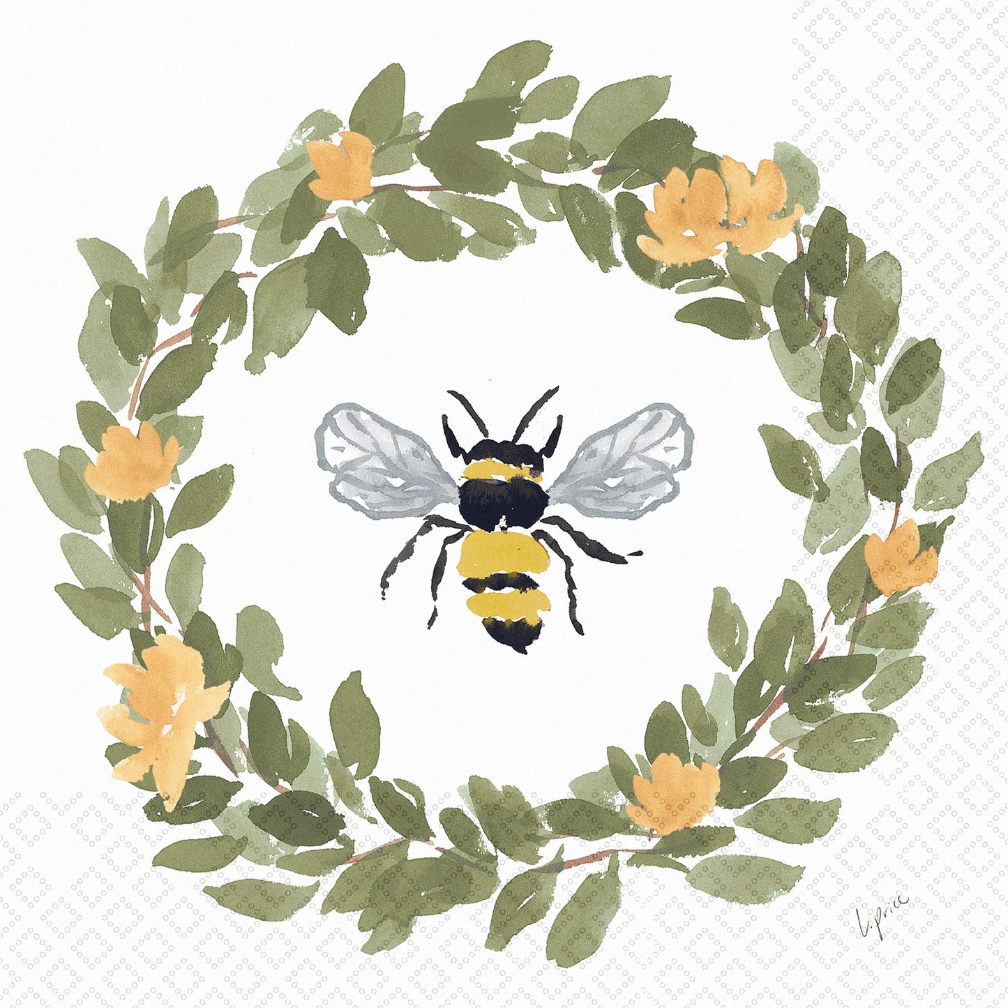 Bee Wreath