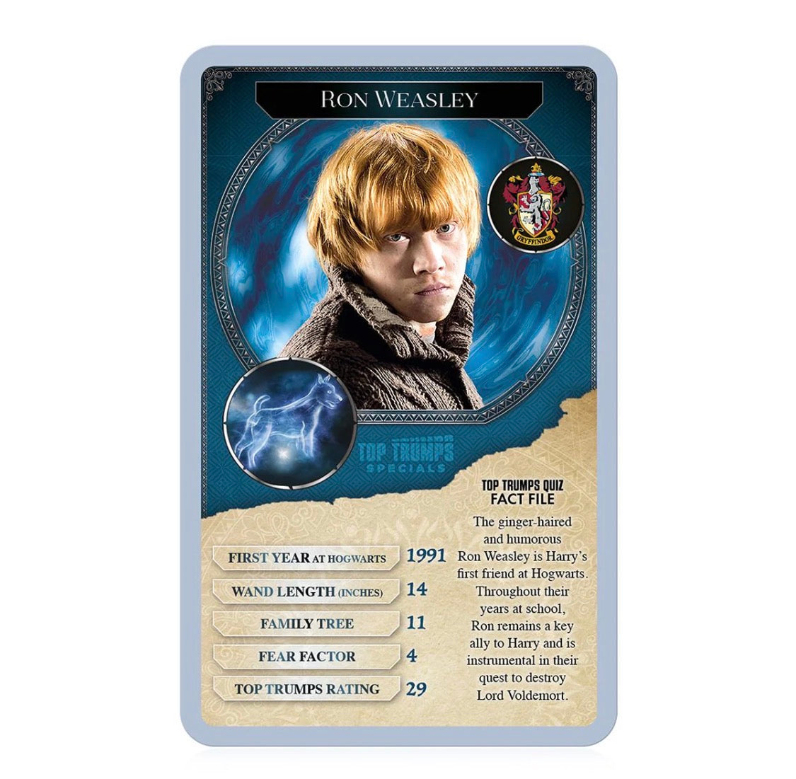 Top Trumps 30 witches& Wizards