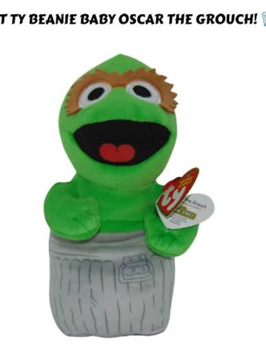Ty Oscar The Grunch Plush Toy