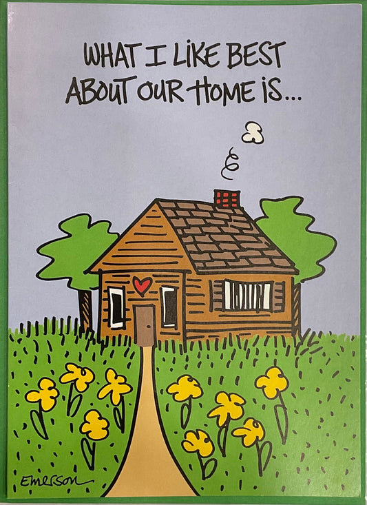 What I like best about our home is…