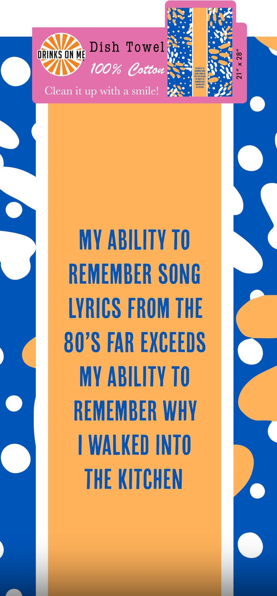 Funny Dish Towel / Song Lyrics