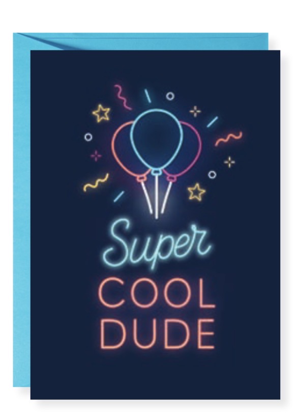 Super cool dude