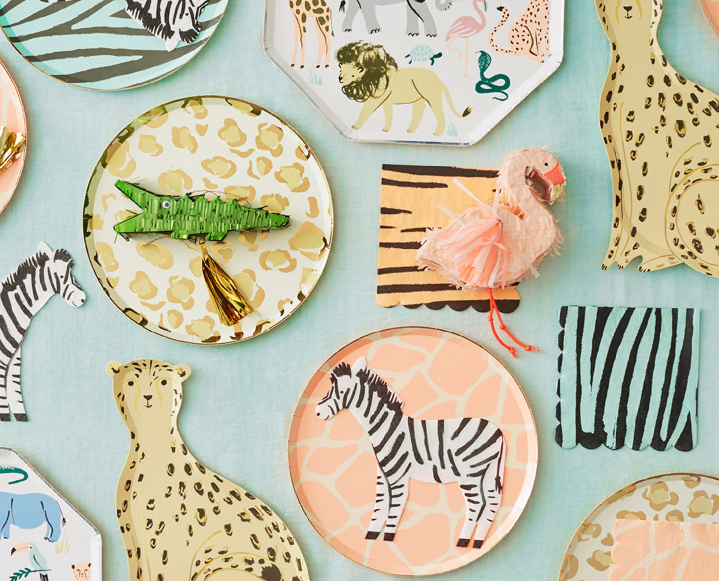 Safari Animal Print Side Plates