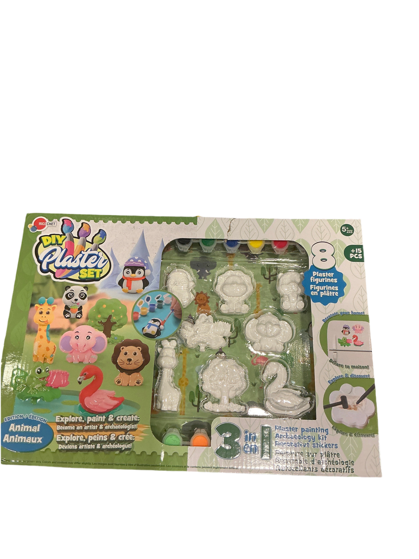 DIY PLASTER SET - ANIMAL EDITION