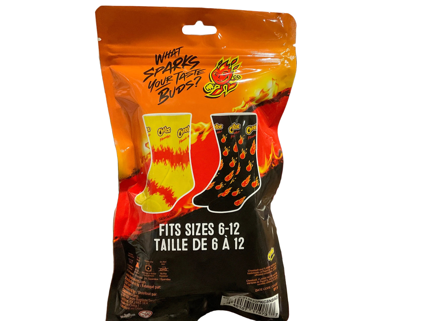 CHEETOS FLAMIN’ HOT SOCKS