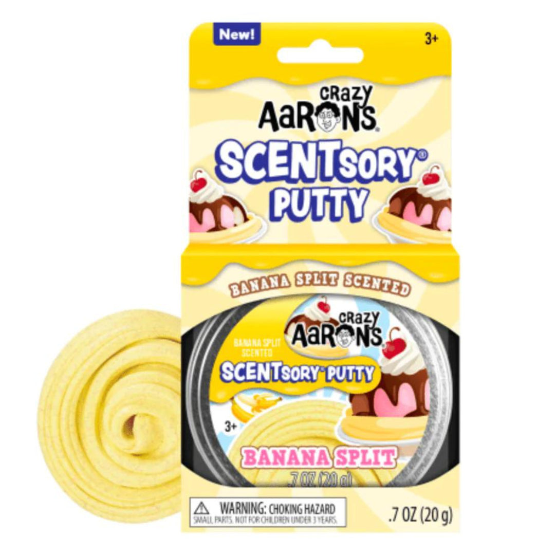 CRAZY AARON’S BANANA SPLIT