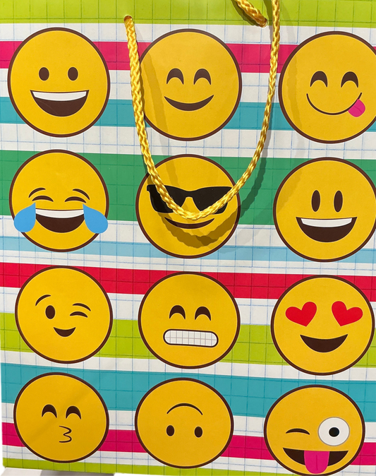 Emoji gift bag