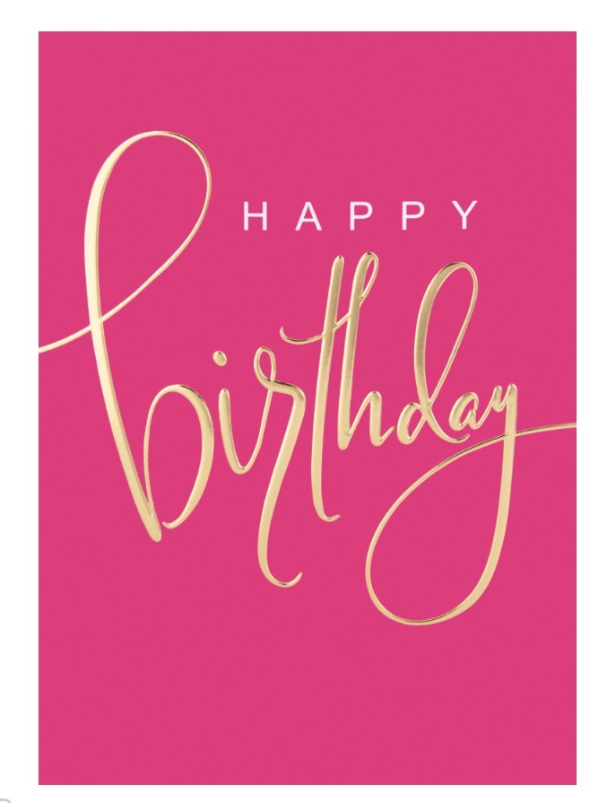 Happy Birthday