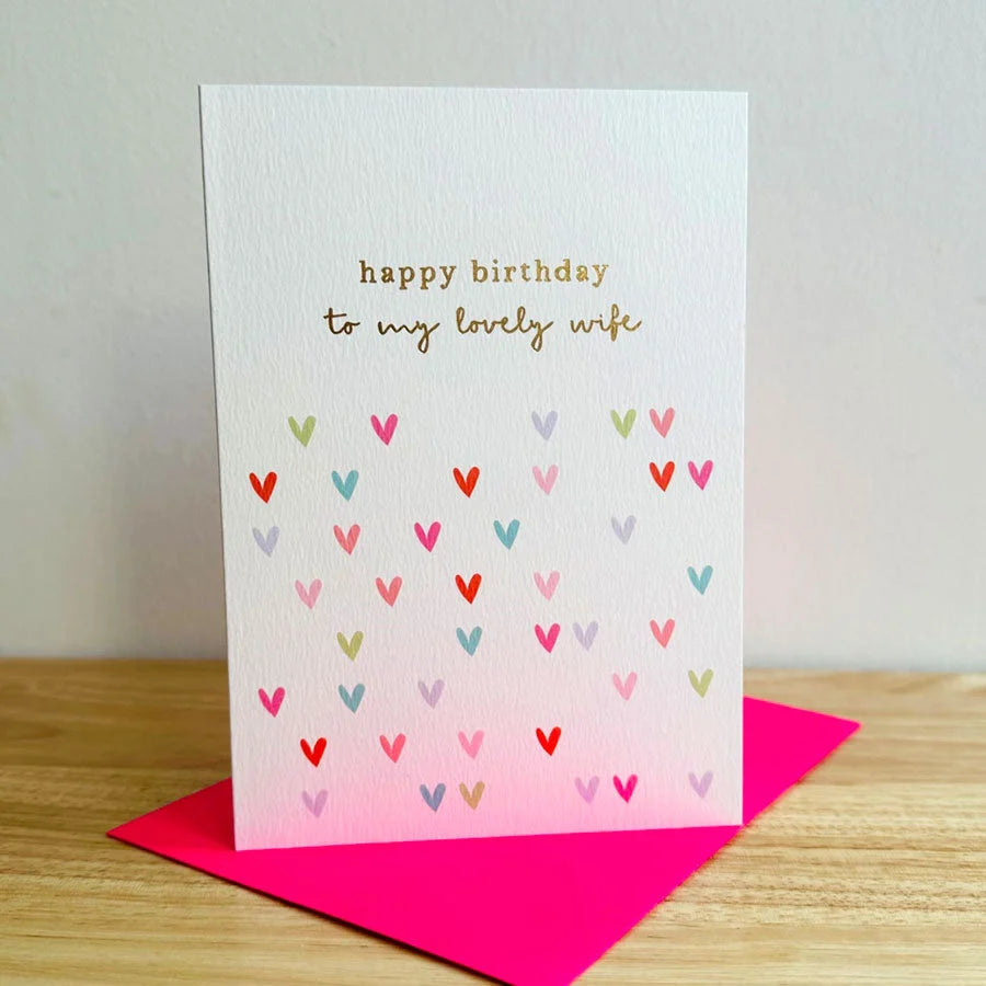 To My Lovely Wife Card