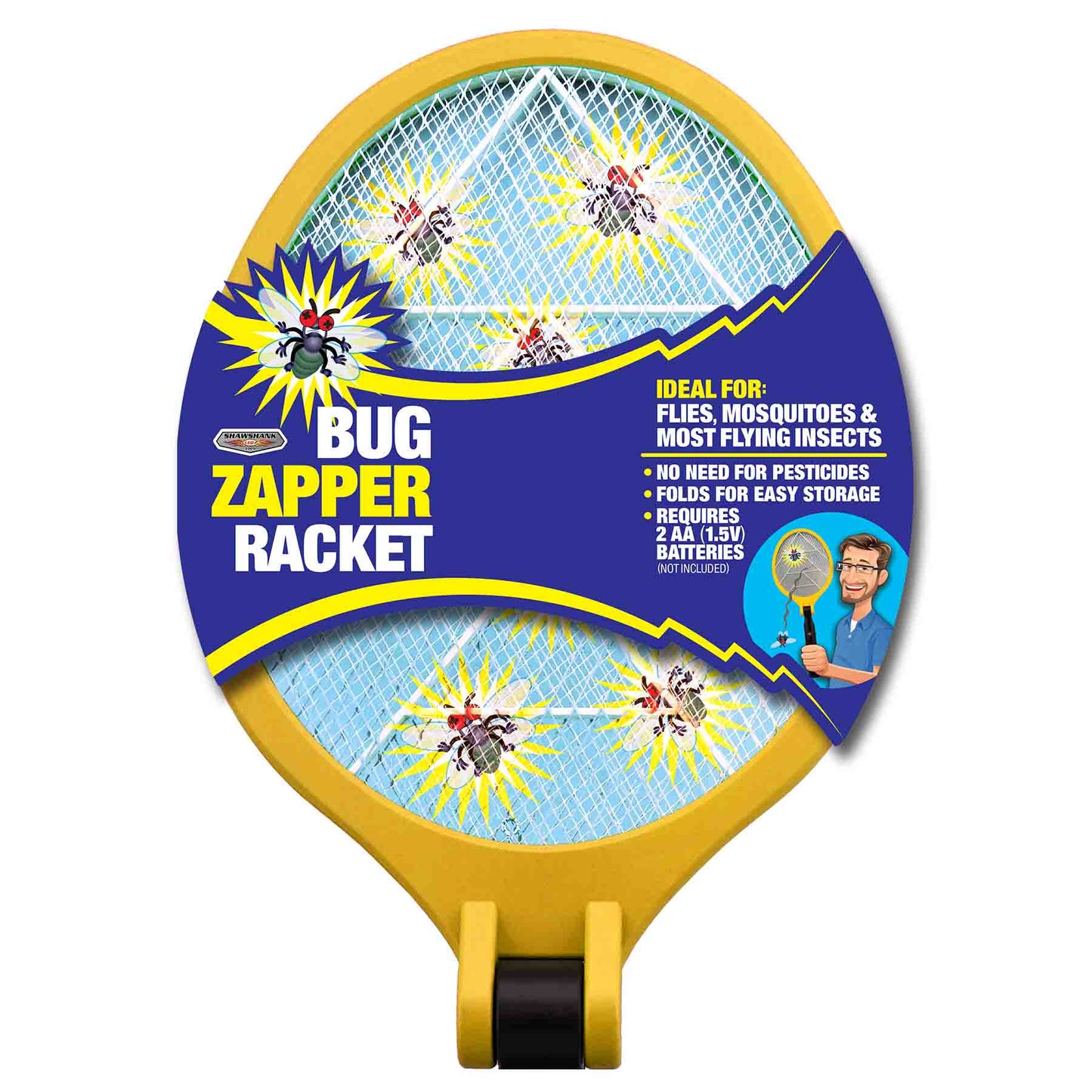 Bug zapper racket