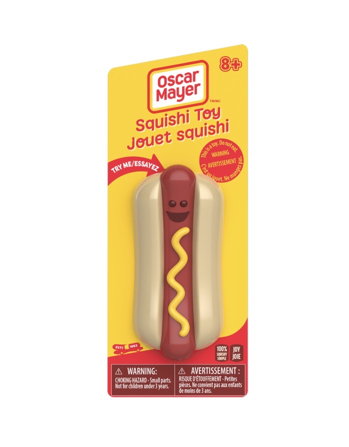 Oscar Mayer Squishi Toy