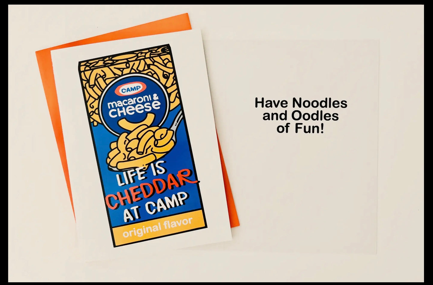 Life is Cheddar at Camp