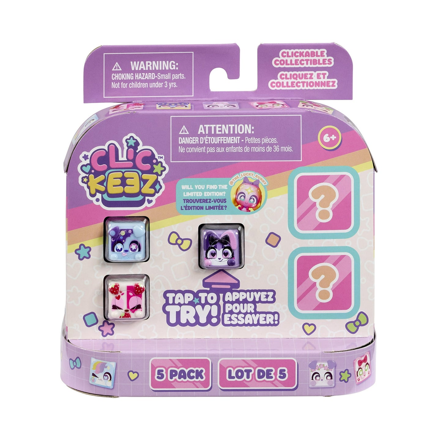 Clickeez S1 - 5-Pack, Clickeez S1 - 5-Pack