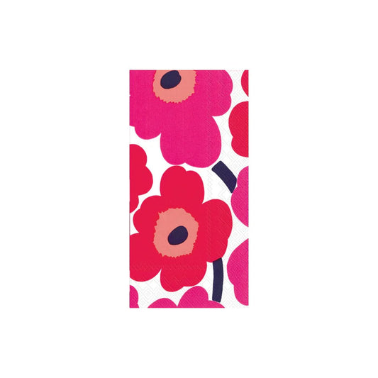 Unikko Red Guest Towels