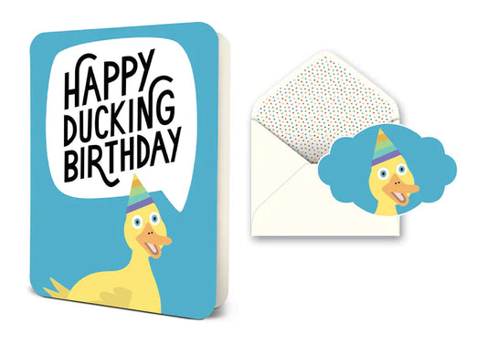 Happy Ducking Birthday Card