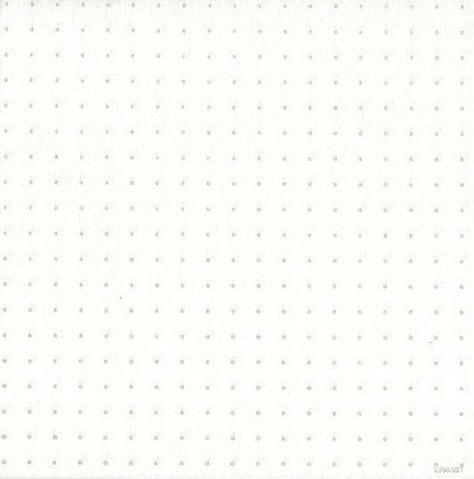 Silver Polka Dot Dinner Napkins