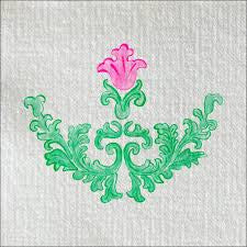 Trianon Vert Cocktail Napkin