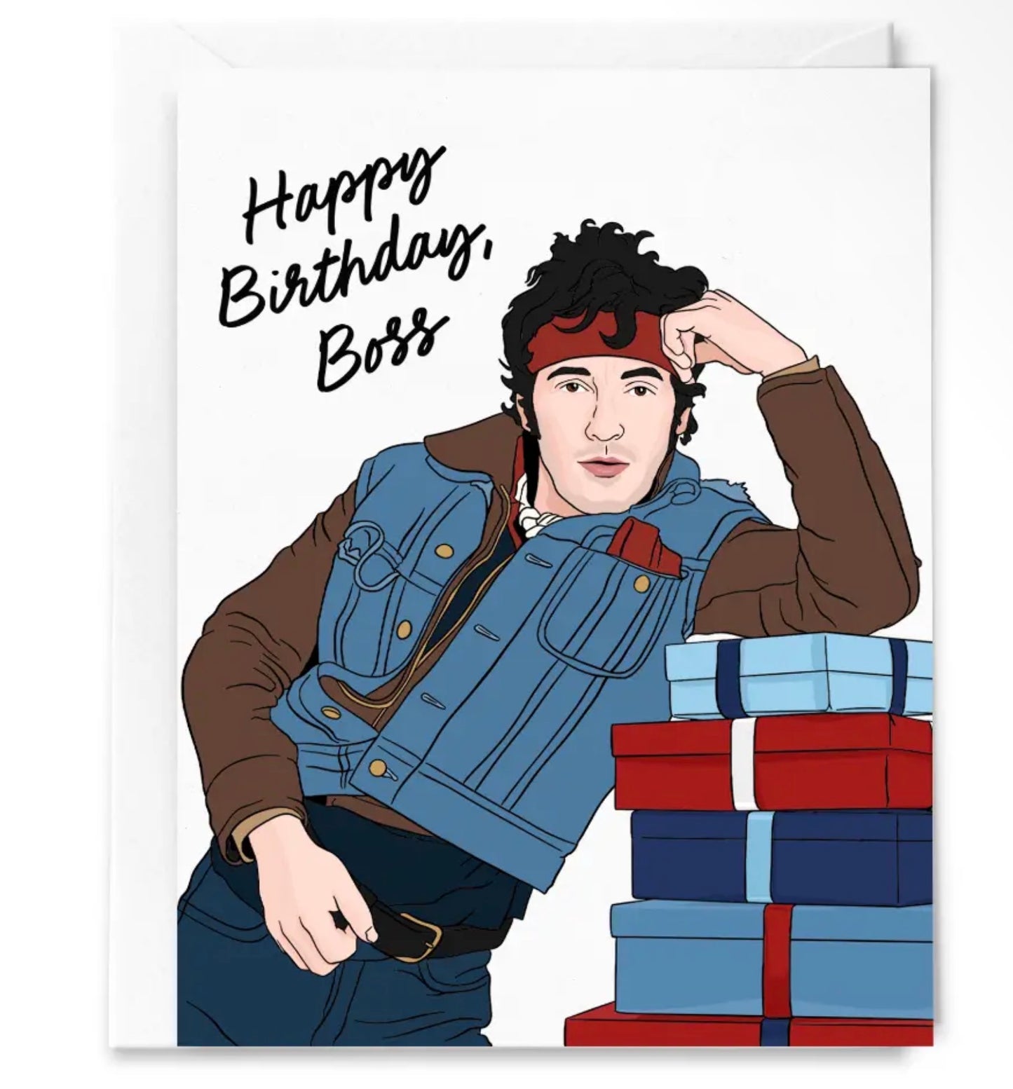 Happy Birthday, Boss, Bruce S Card