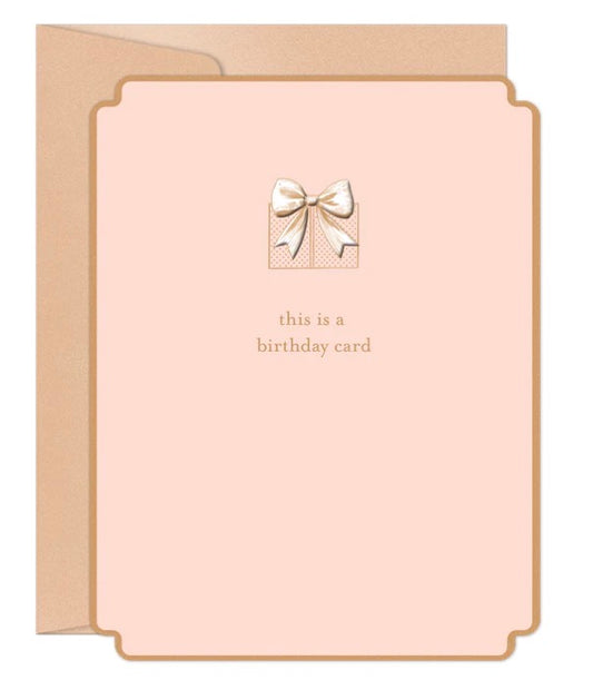 This is a birthday card