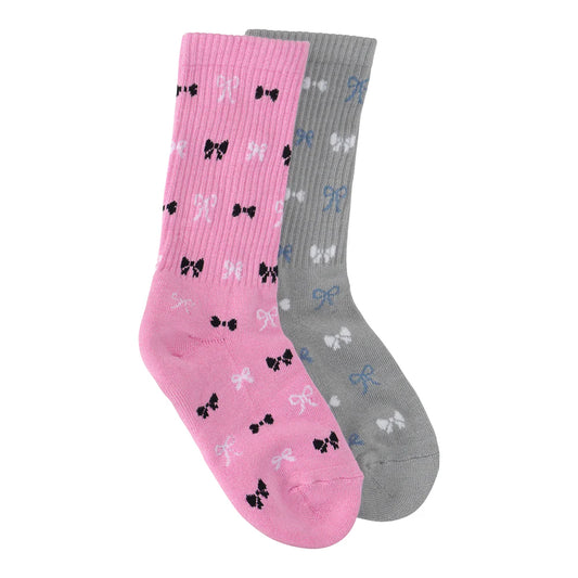 Lim Lim Socks / ribbed cotton bow