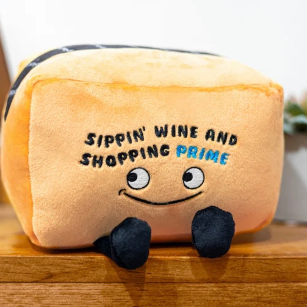 Sippin wine and shopping prime