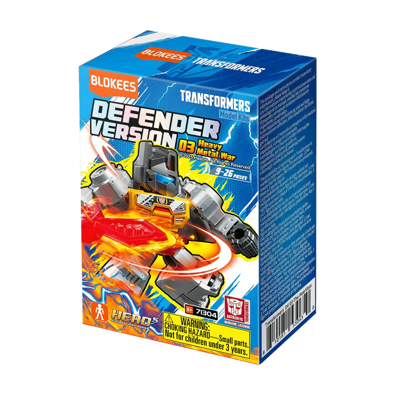 Defender Version 03 Heavy Metal War Blokees