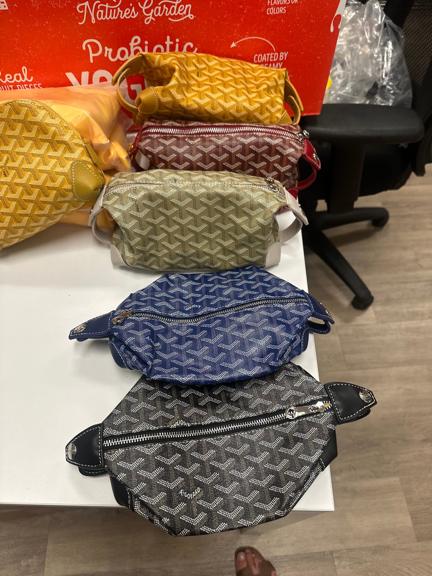 Goyard make up bag