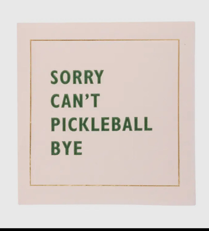 Novelty Pickleball Napkins