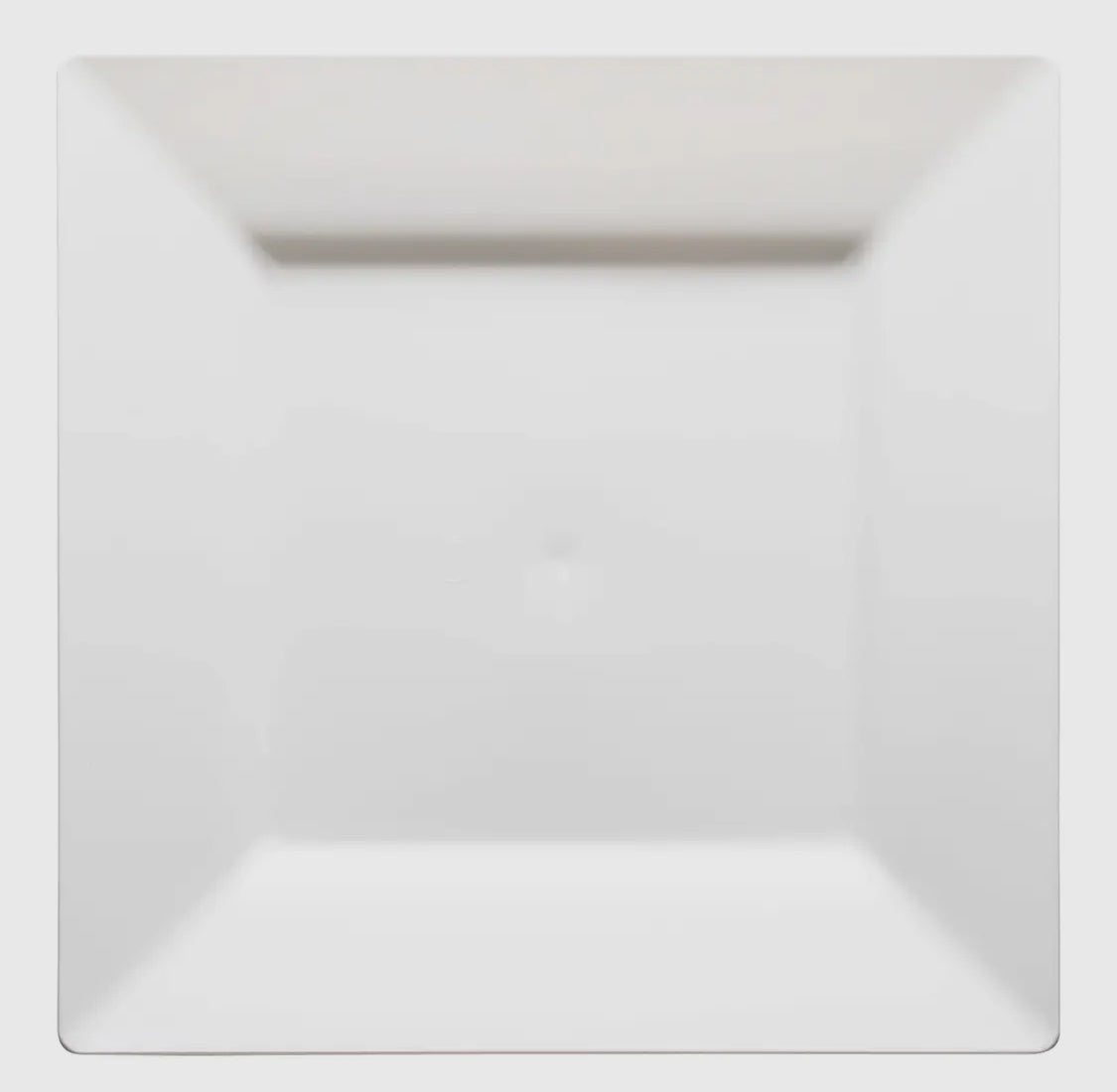 White Plastic Plates 8inch salad plate