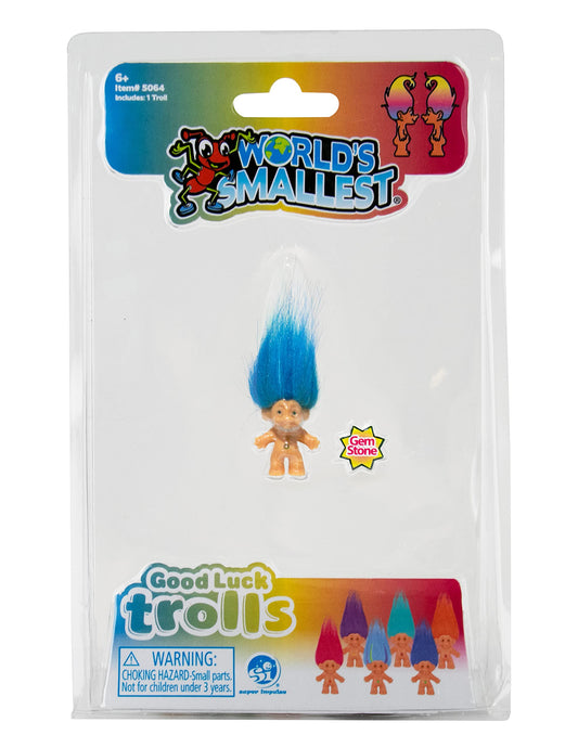 World smallest trolls