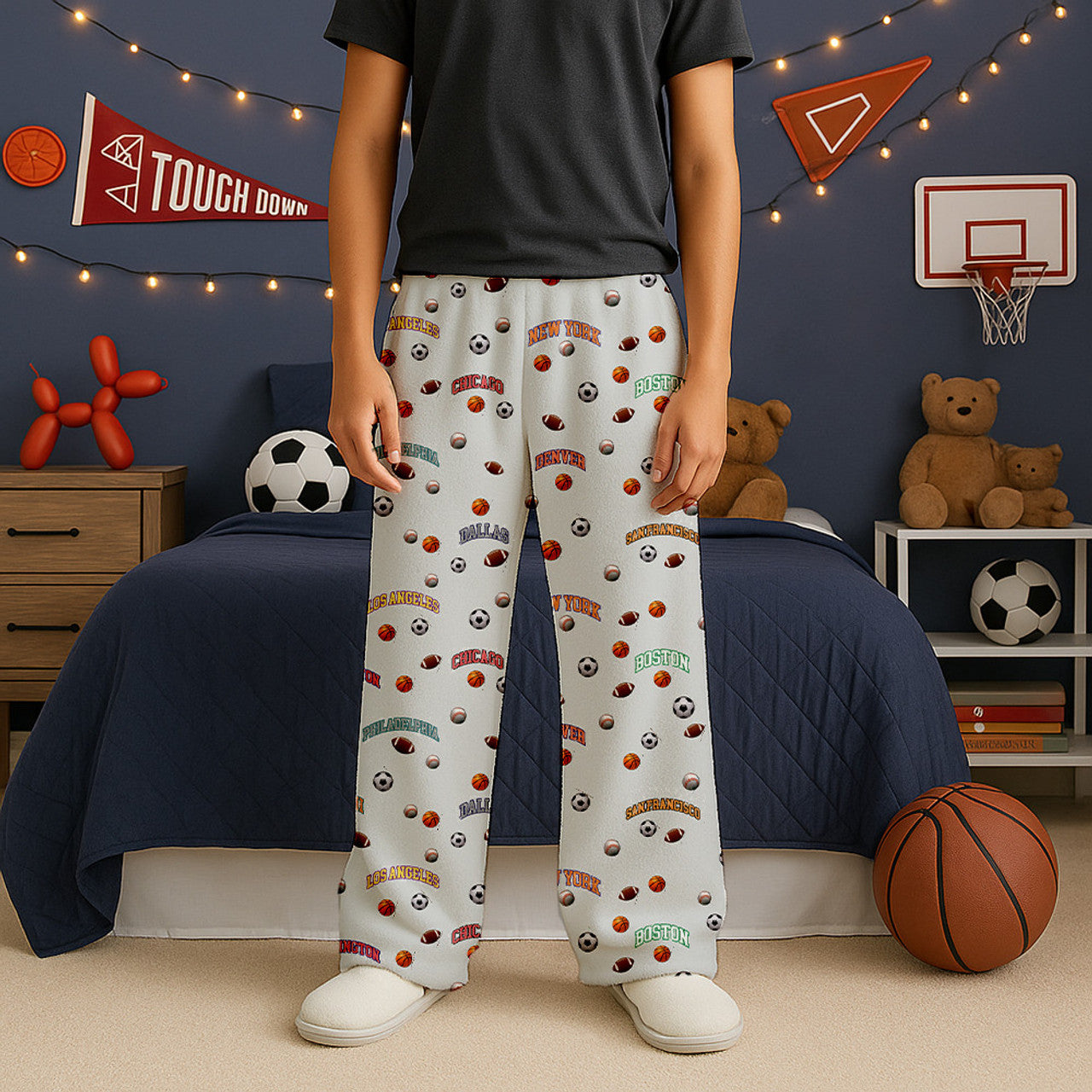 Top Trenz All Star City Fuzzy Pants