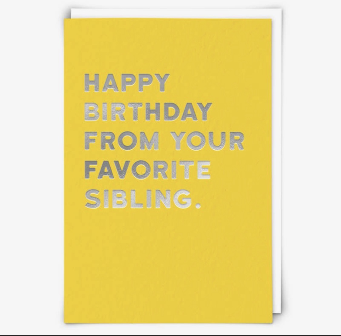 Favorite Sibling