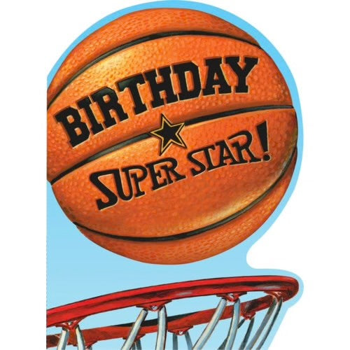 BIRTHDAY SUPER STAR CARD